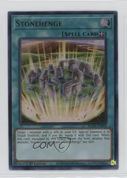 UR - Stonehenge 1st Ed. YuGiOh Battles of Legends: Crystal Revenge #BLCR-EN024 - Image 1