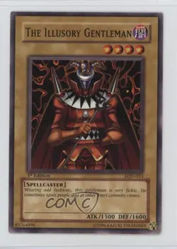The Illusory Gentleman 1st Ed. YuGiOh Legacy of Darkness #LOD-053 2003 - Image 1