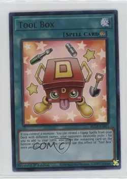 UR - Tool Box 1st Ed. YuGiOh Battles of Legends: Crystal Revenge #BLCR-EN021 - Image 1