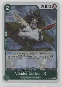 2023 One Piece Card Game: Wings of Captain OP06 Vander Decken IX #OP06-033 - Image 1