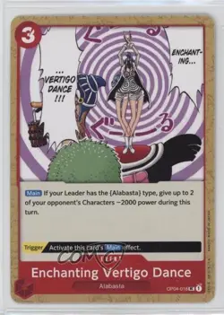 2023 One Piece Card Game: Kingdoms of Intrigue OP04 Enchanting Vertigo Dance - Image 1