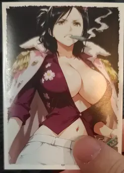 Custom Don!! Card Sleeves For One Piece Card Game OPTCG 10 Female Smoker Sleeves - Image 2