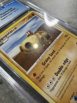 Pokemon Card Hippopotas CGC 10 Pristine, Majestic Dawn 66/100 2008 (1) - Image 5