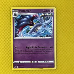 Malamar 070/198 Stage 1 Chilling Reign 2021 Pokemon Card NM - Image 1