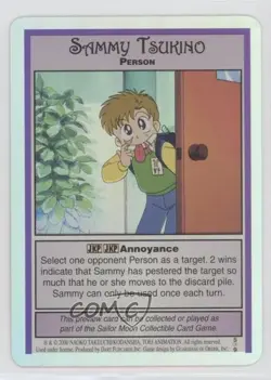 2000 Sailor Moon Collectible Card Game Promos Sammy Tsukino #5 - Image 1