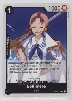 2022 One Piece Card Game: Paramount War OP02 Bell-mere #OP02-112 - Image 1