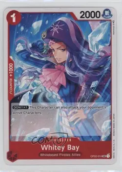 2022 One Piece Card Game: Paramount War OP02 Whitey Bay #OP02-014 - Image 1