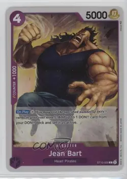 2023 One Piece Card Game: Ultra Deck: The Three Captains ST10 English Jean Bart - Image 1
