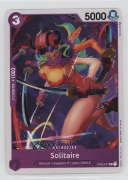 2022 One Piece Card Game: Paramount War OP02 Solitaire #OP02-077 - Image 1