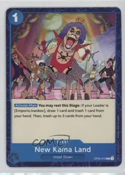 2022 One Piece Card Game: Paramount War OP02 New Kama Land #OP02-070 - Image 1