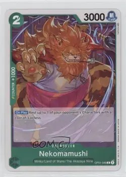 2022 One Piece Card Game: Romance Dawn OP01 Nekomamushi (Errata) #OP01-048 - Image 1