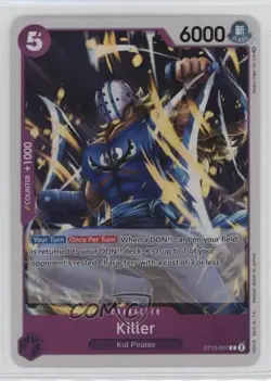 2023 One Piece Card Game: Ultra Deck: The Three Captains ST10 English Killer - Image 1