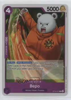 2023 One Piece Card Game: Ultra Deck: The Three Captains ST10 English Bepo - Image 1