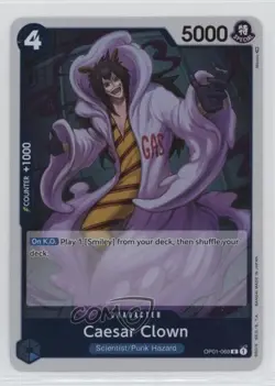 2022 One Piece Card Game: Romance Dawn OP01 Caesar Clown (Errata) #OP01-069 - Image 1