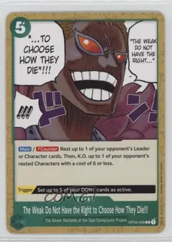 2023 One Piece Card Game: Kingdoms of Intrigue OP04 #OP04-038 - Image 1