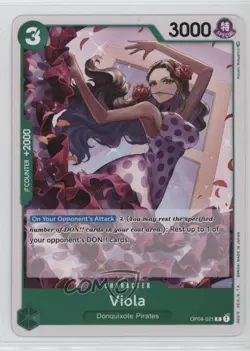 2023 One Piece Card Game: Kingdoms of Intrigue OP04 Violet the Octopus Viola - Image 1
