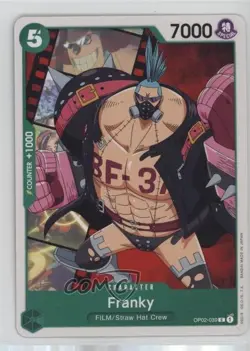 2022 One Piece Card Game: Paramount War OP02 Franky #OP02-039 - Image 1