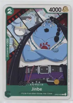 2022 One Piece Card Game: Paramount War OP02 Jinbe #OP02-033 - Image 1