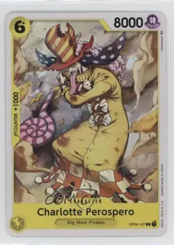 2023 One Piece Card Game: Kingdoms of Intrigue OP04 Charlotte Prospero #OP04-107 - Image 1