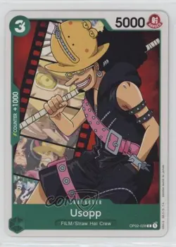 2022 One Piece Card Game: Paramount War OP02 Usopp #OP02-028 - Image 1
