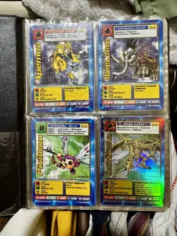 1999 Digimon Card Lot (108) 1st Edition, Holos, Power Blast NM - Image 1