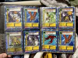 1999 Digimon Card Lot (108) 1st Edition, Holos, Power Blast NM - Image 2