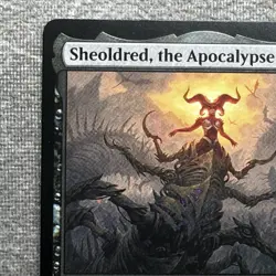Sheoldred, the Apocalypse - Dominaria United DMU #107 MTG NM Black Rare Card - Image 2