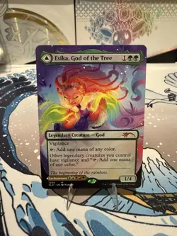Esika, God of the Tree Display Commander (Thick Stock) Secret Lair Drop | MTG - Image 1