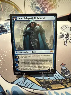 MTG Jace, Vryn's Prodigy (Jace, Telepath Unbound) NM Normal Origins 060/272 - Image 2