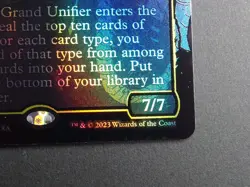 MTG Oil Slick Foil The Great Unifier Atraxa ONE English 61508 - Image 4
