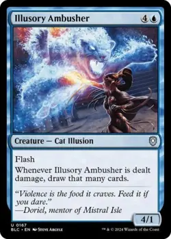 Illusory Ambusher - Near Mint MTG Commander: Bloomburrow - Image 1