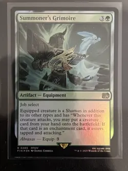 Summoner's Grimoire (Foil) - #205 - Rare - MTG: Final Fantasy - FIN - Image 1