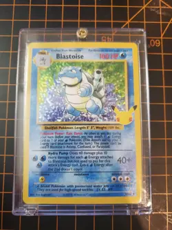 Blastoise 2/102 Pokemon TCG Celebrations Holo Rare Near Mint With Hard Case - Image 1