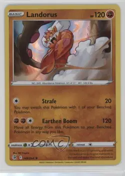 Landorus Holo Pokemon Sword & Shield Fusion Strike #148 - Image 1