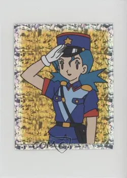 Officer Jenny Merlin Pokemon Album Stickers Silver Prism #S32 1999 - Image 1