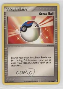 Great Ball Pokemon EX Power Keepers #77 2007 - Image 1