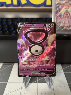 Unown V SWSH300 Ultra Rare - SWSH Black Star Promo Pokemon TCG - NM - Image 1