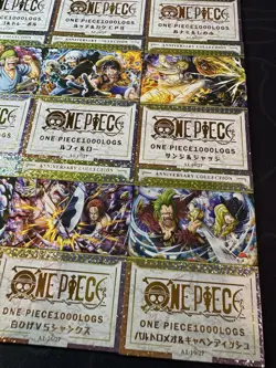 One Piece Set of 9 Collectible Character Anime SSR SR Cards CCG Boa Luffy Shiny - Image 4