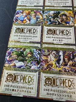 One Piece Set of 9 Collectible Character Anime SSR SR Cards CCG Boa Luffy Shiny - Image 5