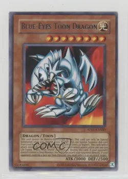 Blue-Eyes Toon Dragon YuGiOh Retro Pack Reprint #RP01-EN050 - Image 1