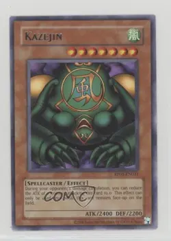 Kazejin YuGiOh Retro Pack Reprint #RP01-EN031 - Image 1