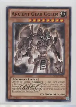 Ancient Gear Golem Unlimited YuGiOh Machine Re-Volt Structure Deck #SD10-EN012 - Image 1