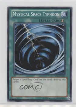 Mystical Space Typhoon Unlimited YuGiOh Machine Re-Volt Structure Deck 2007 - Image 1