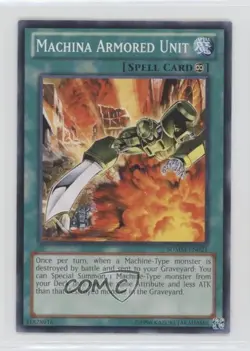 Machina Armored Unit Unlimited YuGiOh Mayhem Structure Deck #SDMM-EN021 2010 - Image 1