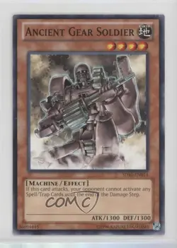 Ancient Gear Soldier Unlimited YuGiOh Machine Re-Volt Structure Deck #SD10-EN014 - Image 1