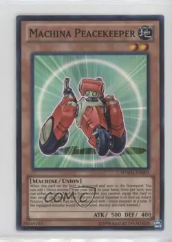 Machina Peacekeeper Unlimited YuGiOh Mayhem Structure Deck #SDMM-EN003 2010 - Image 1