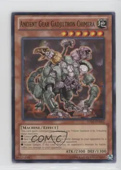 Ancient Gear Gadjiltron Chimera Unlimited YuGiOh Machine Re-Volt Structure Deck - Image 1