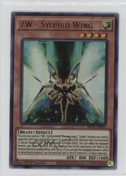 UR - ZW - Syphid Wing 1st Ed. YuGiOh Brothers of Legend #BROL-EN025 - Image 1