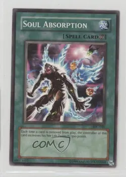 Soul Absorption Unlimited YuGiOh Invasion of Chaos #IOC-046 2004 - Image 1