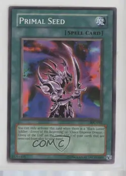 Primal Seed Unlimited YuGiOh Invasion of Chaos #IOC-042 2004 - Image 1